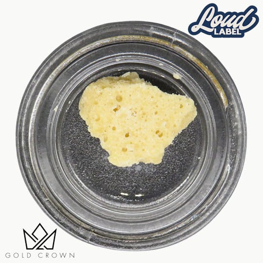 Gold Crown - Gold Crown x Loud Label | Crumble 1g | Jealous Bananas - 1