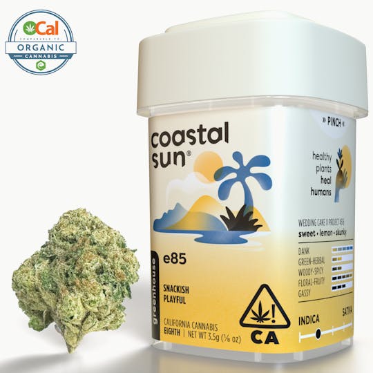 Coastal Sun - E85 Greenhouse Flower 3.5g - 1