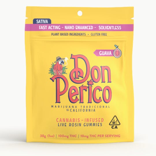 Don Perico - Don Perico - Gummies Nano Infused Live Rosin - Guava (Sativa) - 1
