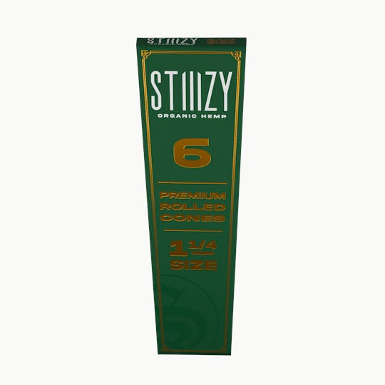 STIIIZY - Paper Cones - 1 ¼ Size Organic Hemp - 1