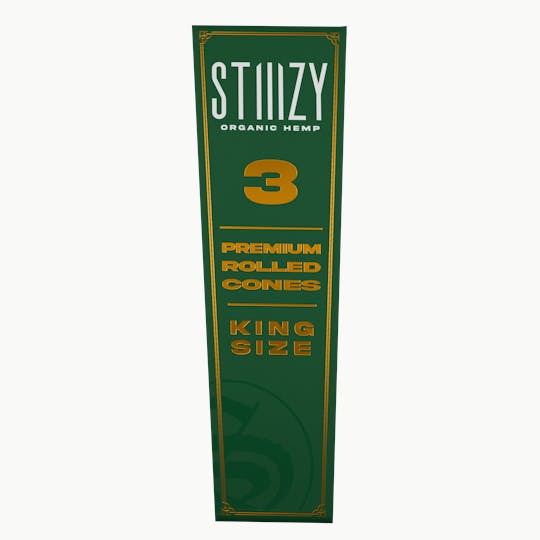 STIIIZY - Paper Cones - King Size Organic Hemp - 1