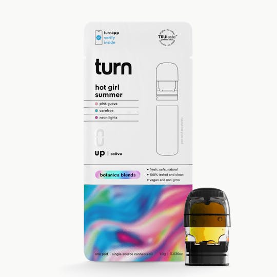 turn - 1.0g POD | hot girl summer | botanica blends | up | - 1