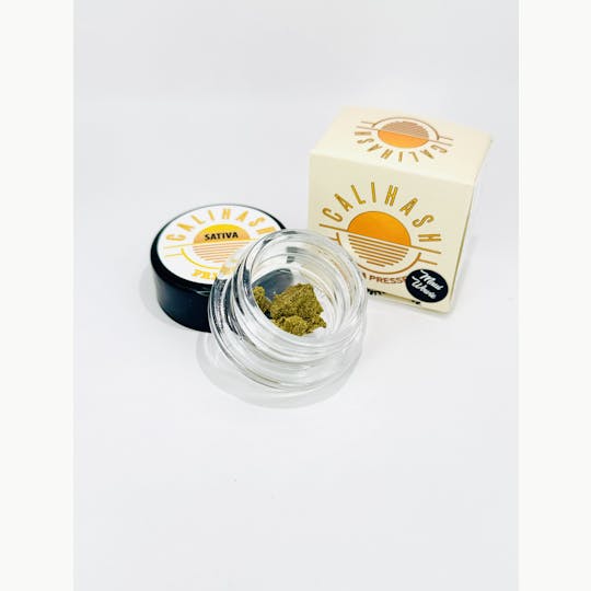 Calihash - Maui Wowie Brick - Pressed Cured Bubble Hash - 1