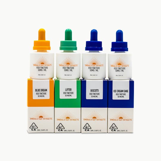 Emerald Bay Extracts - Biscotti | 20ml Tincture | 1000mg Package | Indica | RSO - 1