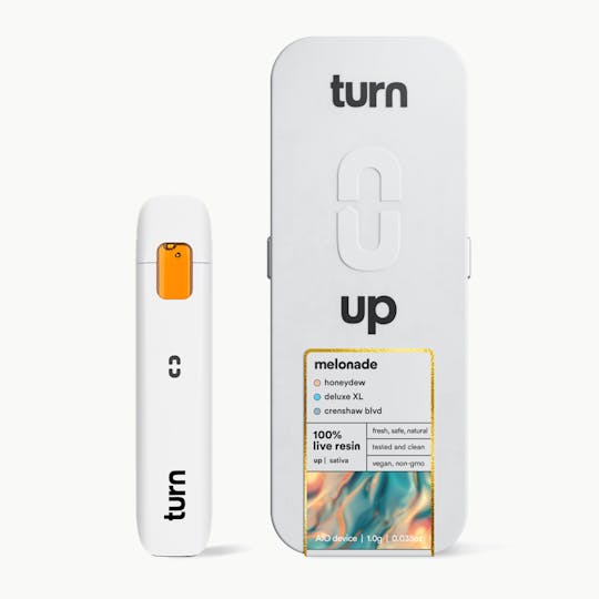 turn - 1.0g AIO | melonade | 100% live resin | up | - 1