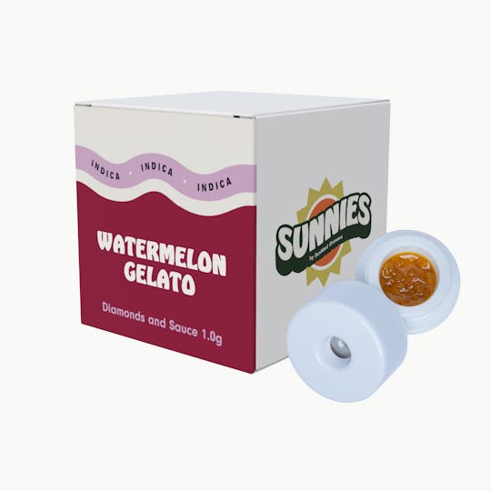 SunMed Growers - Watermelon Gelato Diamonds and Sauce 1.0g - 1