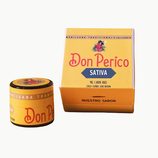 Don Perico - Don Perico - Live Rosin Cold Cure - Sour Straw Jelly (Sativa) - 1g - 1