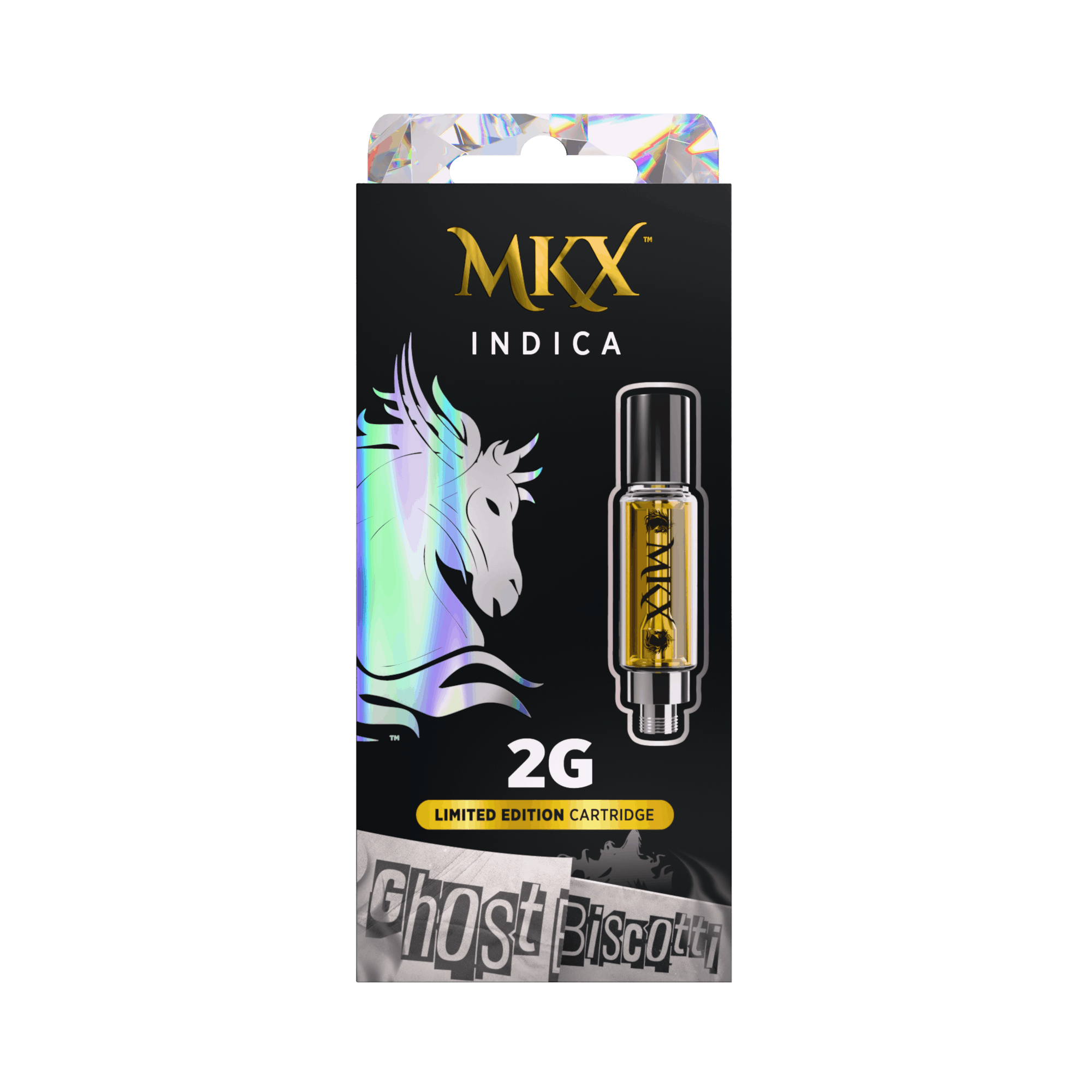 MKX Oil Co - LIMITED EDITION | MKX | Ghost Biscotti | 2g | Cartridge - 1