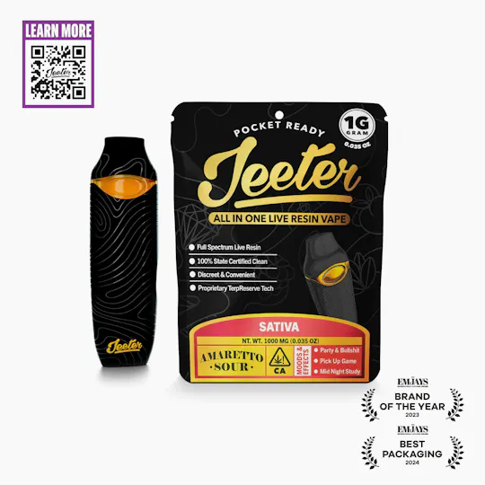 Jeeter - Jeeter | Amaretto Sour | Live Resin Disposable | 1g - 1