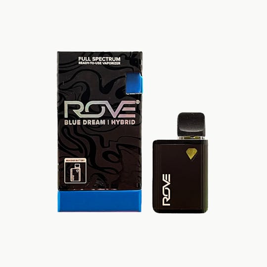 ROVE - Blue Dream | Melted Diamond Live Resin MiniBar Vaporizer 0.5g (All-In-One) - 1