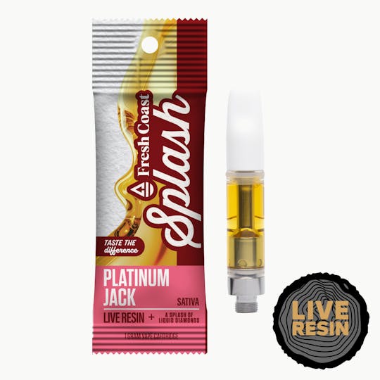 Fresh Coast - Platinum Jack | Splash Live Resin 1G Cart | Sativa - 1