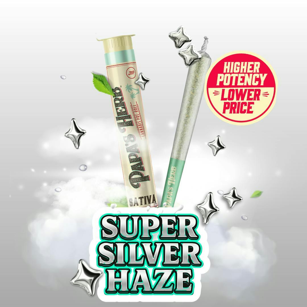 Papa's Herb - Super Silver Haze | Joint | 1g - 1