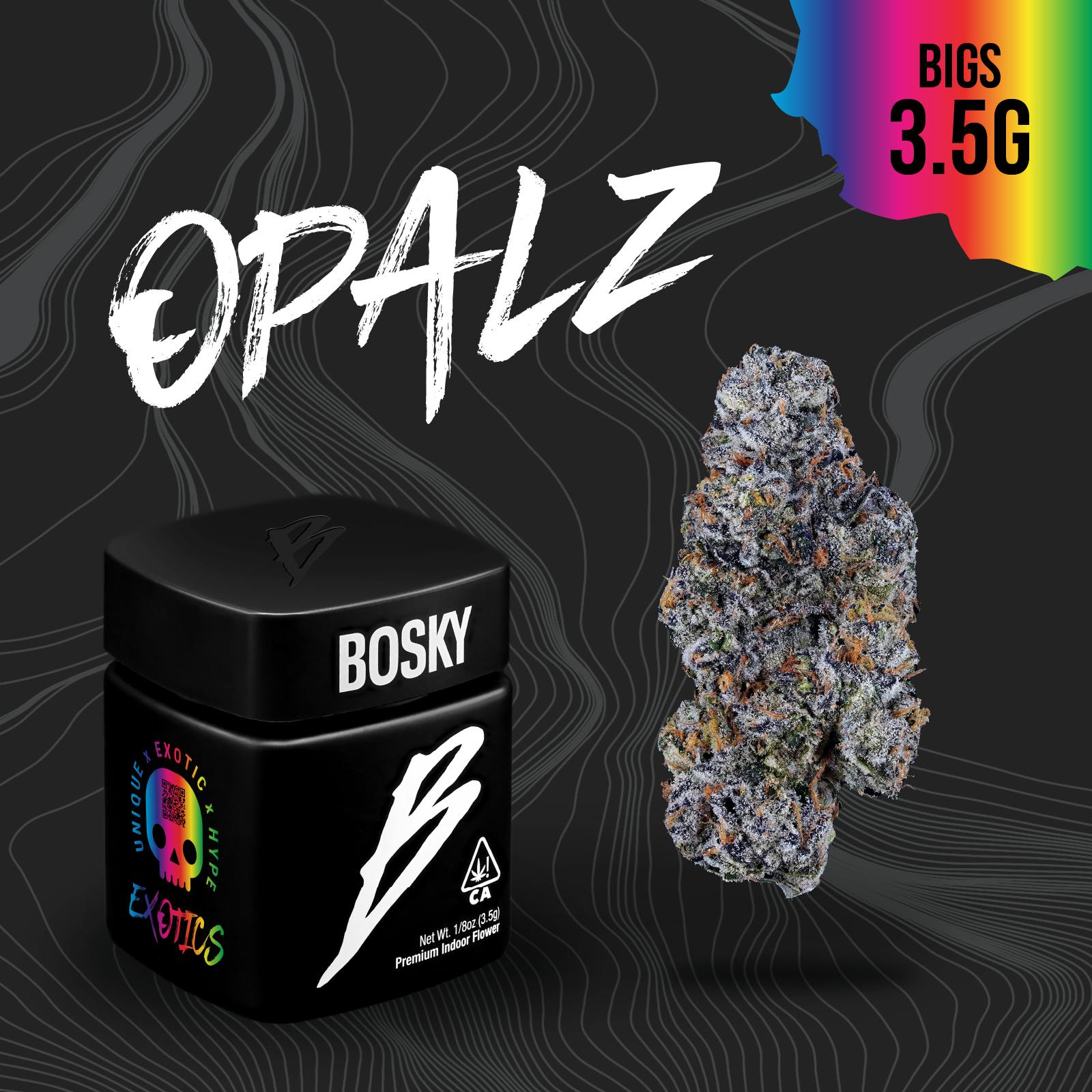 Bosky Genetics - BOSKY | Opalz | Big Buds | Exotics 3.5g - 1