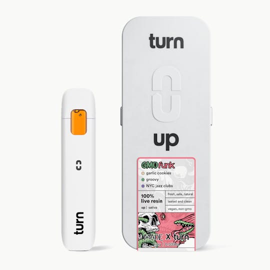 turn - 1.0g AIO | GMO funk | 100% live resin | up | - 1