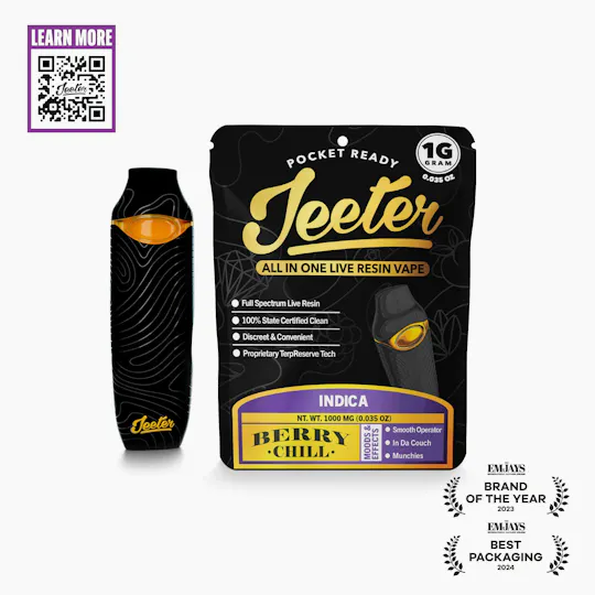Jeeter - Jeeter | Berry Chill | Live Resin Disposable | 1g - 1