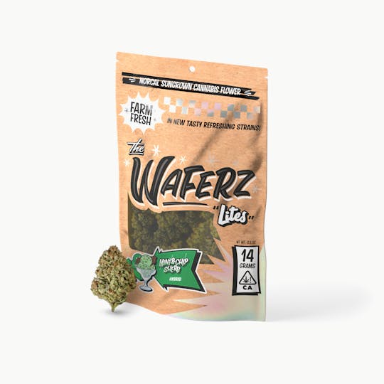 Waferz - Waferz Lites: Mint & Chip Sherb - 14 G - 1