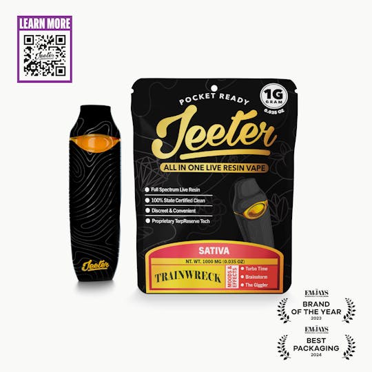 Jeeter - Jeeter All In One Live Resin Vape - Trainwreck - 1