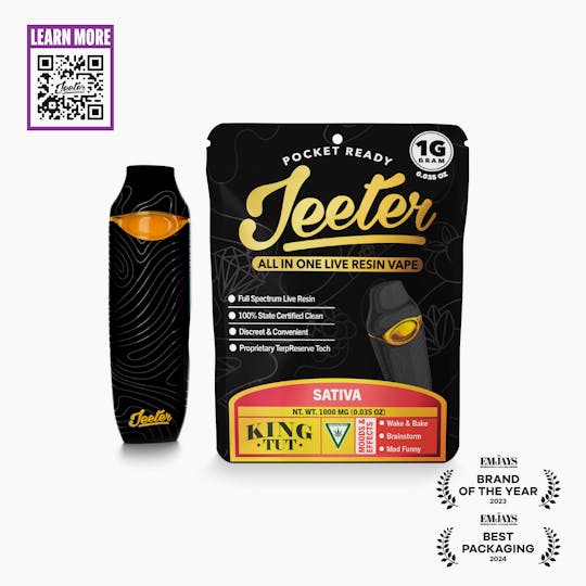 Jeeter - Jeeter All In One Live Resin Vape - King Tut - 1