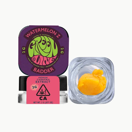 Greenline - Watermelon Z - Badder - Extract - Indica - 2g - 1