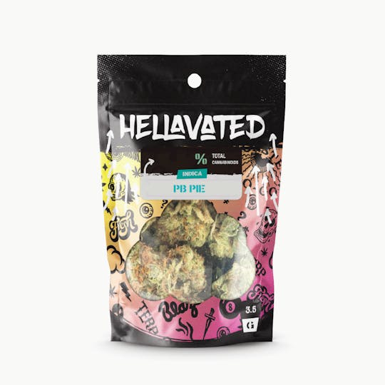 Hellavated - PB Pie Just Budz 3.5g - 1