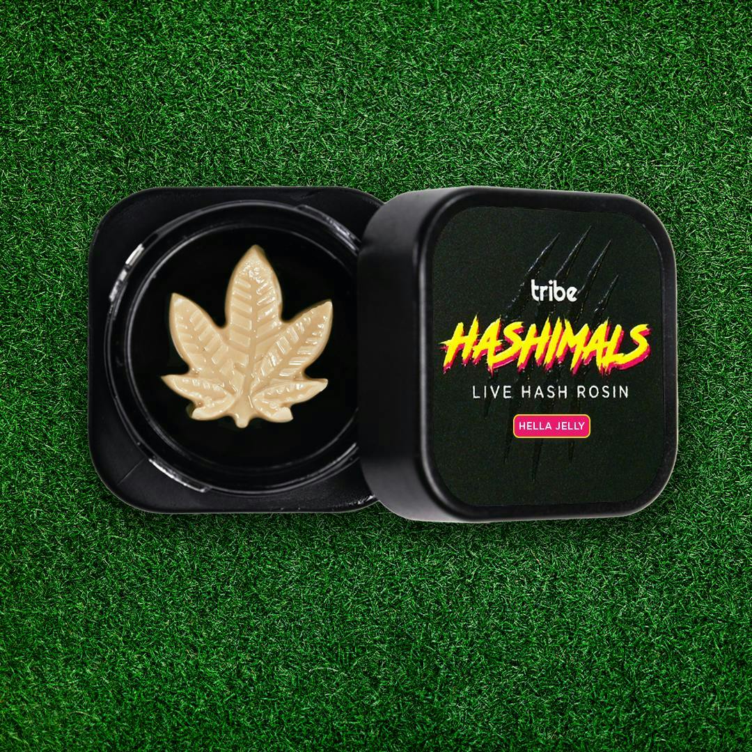 Tribe - Tribe | Hella Jelly | Cannabis Leaf Hashimals | 2g - 1