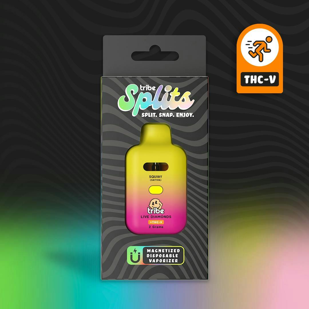 Tribe - Tribe | Squirt + THCV | Splits Live Disposable | 2g - 1