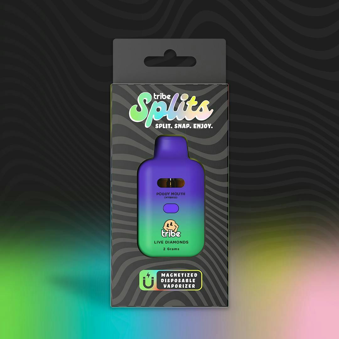 Tribe - Tribe | Poddy Mouth | Splits Live Disposable | 2g - 1