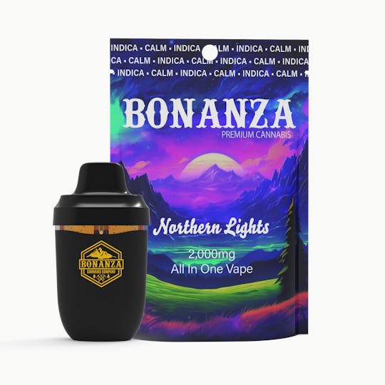 Bonanza Cannabis Company - 2000 MG Disposable Vape Northern Lights - 1