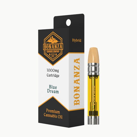 Bonanza Cannabis Company - 1000 MG Cartridge Blue Dream - 1