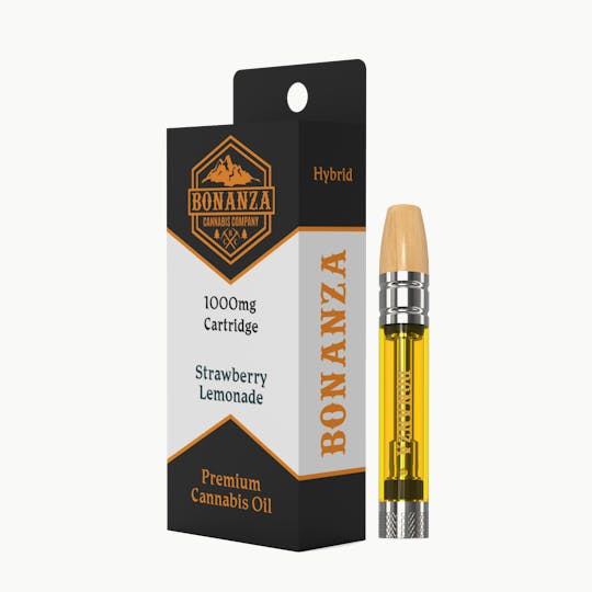 Bonanza Cannabis Company - 1000 MG Cartridge Strawberry Lemonade - 1