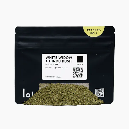 lolo - lolo | White Widow + Hindu Kush | Indoor Kief Infused Ready To Roll | 14g - 1
