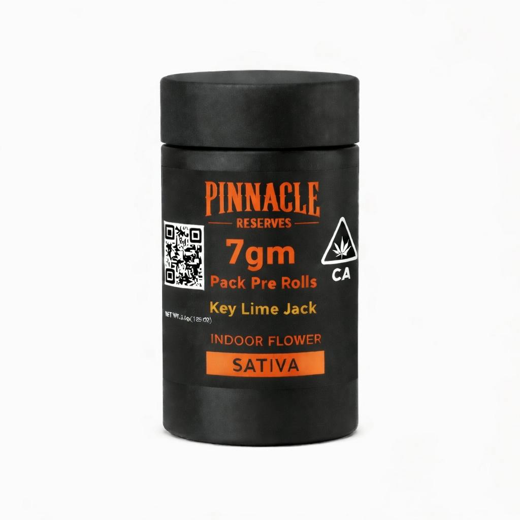 Pinnacle Reserves - PINNACLE RESERVES - Key Lime Jack - 7 pack - one gram pre rolls - 1