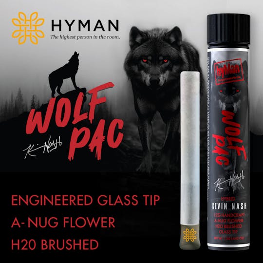 HYMAN - Wolf Pac | 1.2 G Handcraft | HYMAN | MED - 1