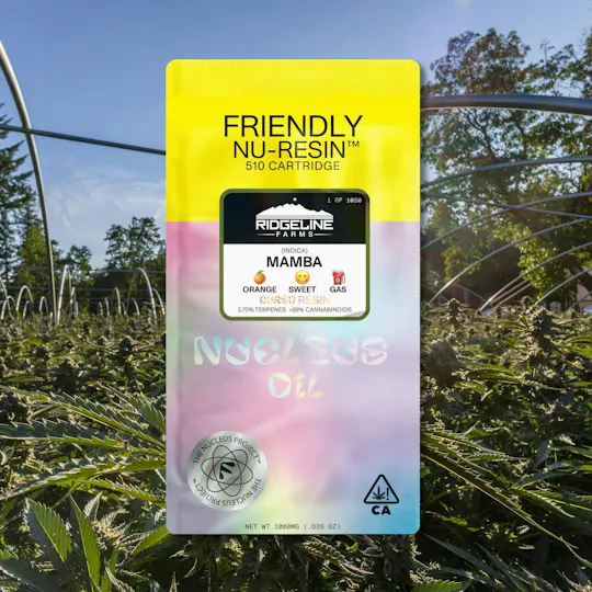 Friendly Brand - Friendly Brand x Ridgeline | Mamba | Cured Nuresin Cartridge | 1g - 1