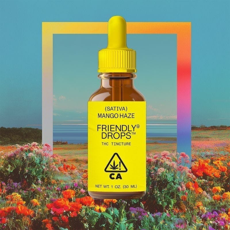 Friendly Brand - Friendly Brand | Friendly Drops | Mango Haze | Tinctures | 1020.0mg | 30ml - 1