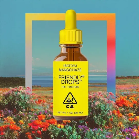 Friendly Brand - Friendly Brand | Friendly Drops | Mango Haze | Tinctures | 1020.0mg | 30ml - 1