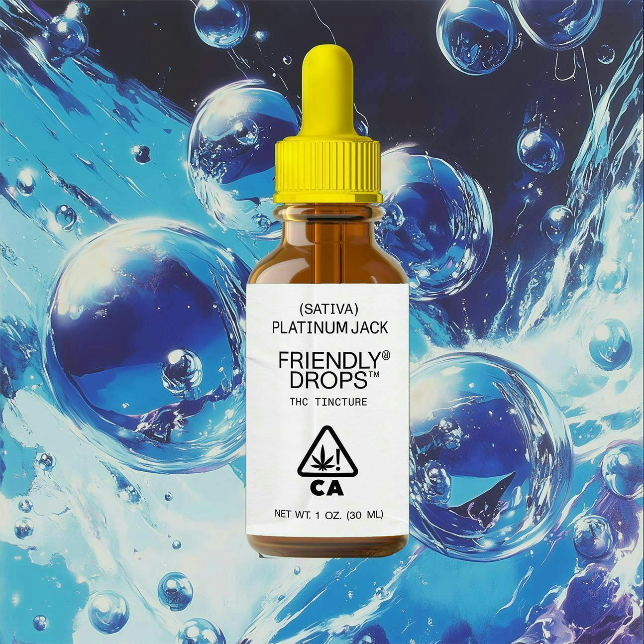 Friendly Brand - Friendly Brand | Friendly Drops | Platinum Jack | Tinctures | 1000mg | 30ml - 1