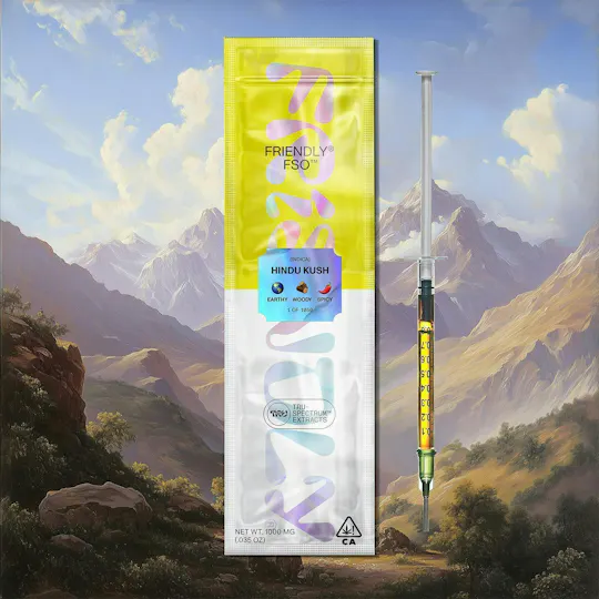 Friendly Brand - Friendly Brand | Live Resin Applicator | Hindu Kush | Extract Oils | 1g - 1