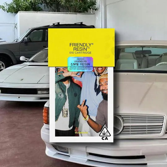 Friendly Brand - Friendly Brand | Legend OG | Live Resin Cartridge | 1g - 1