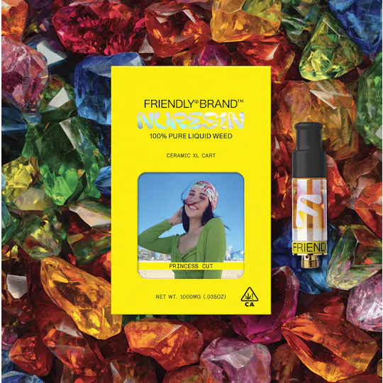 Friendly Brand - Friendly Brand | Princess Cut | Live Nuresin Cartridge | 1g - 1