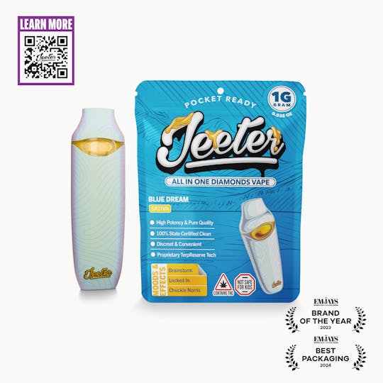 Jeeter - Jeeter All In One Live Resin Vape - Blue Dream - 1
