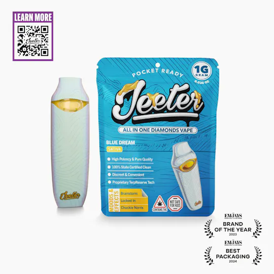 Jeeter - Jeeter | Blue Dream | Diamonds Disposable | 1g - 1