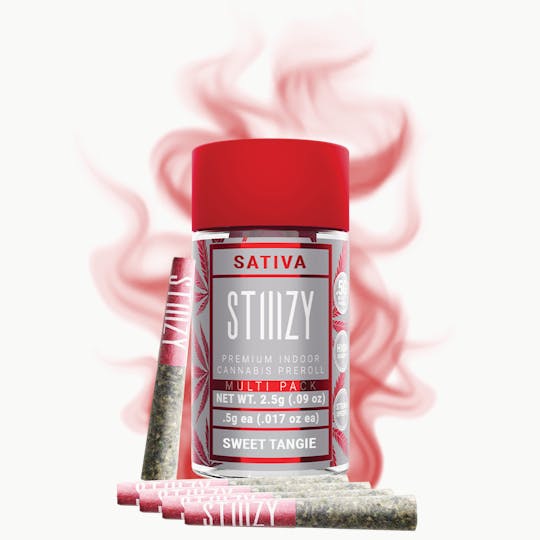 STIIIZY - - SWEET TANGIE - 2.5G Naked Preroll Multipack - 1