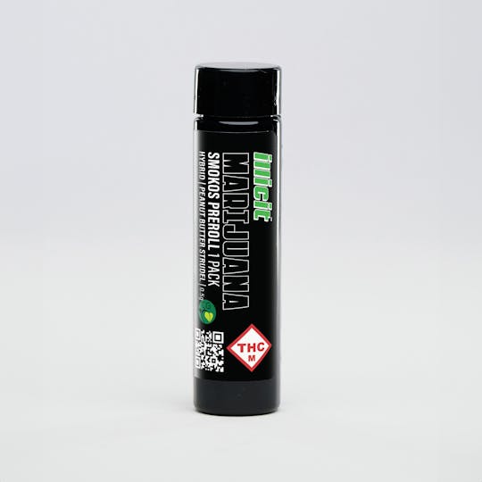 ILLICIT - Peanut Butter Strudel Smokos Preroll Single - 1