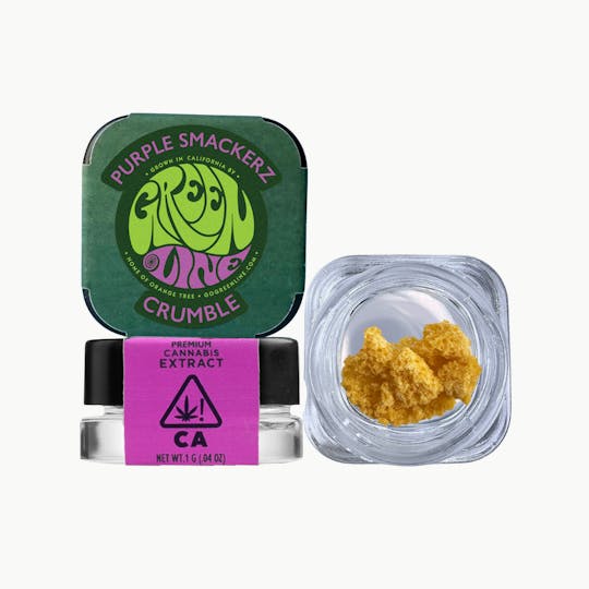 Greenline - Purple Smackerz - Crumble - Extract - Indica Hybrid - 1g - 1