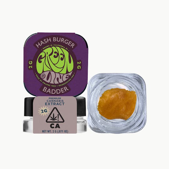 Greenline - Hash Burger - Badder - Extract - Hybrid - 2g - 1