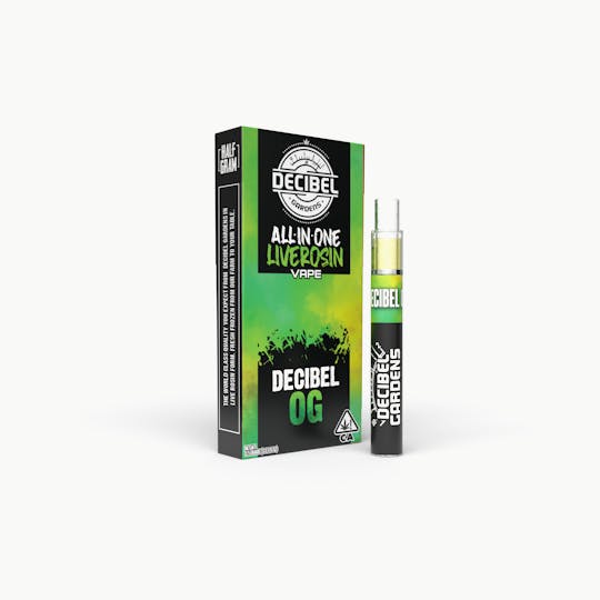 Decibel Gardens - Decibel OG - AIO Rosin (0.5g) - 1