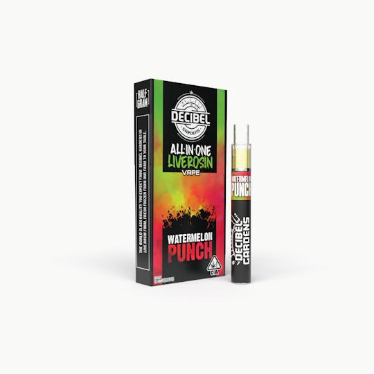 Decibel Gardens - Watermelon Punch - AIO Rosin (0.5g) - 1