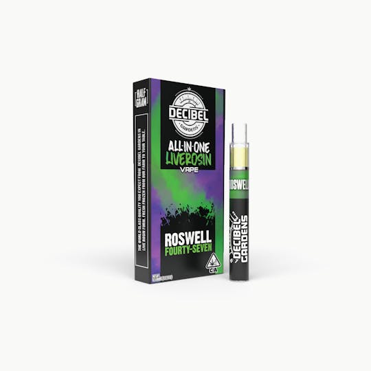 Decibel Gardens - Roswell 47 - AIO Rosin (0.5g) - 1
