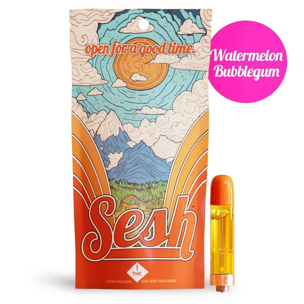 Craft Concentrates - Watermelon Bubblegum - Cartridge (1000mg) - by Sesh® - 1